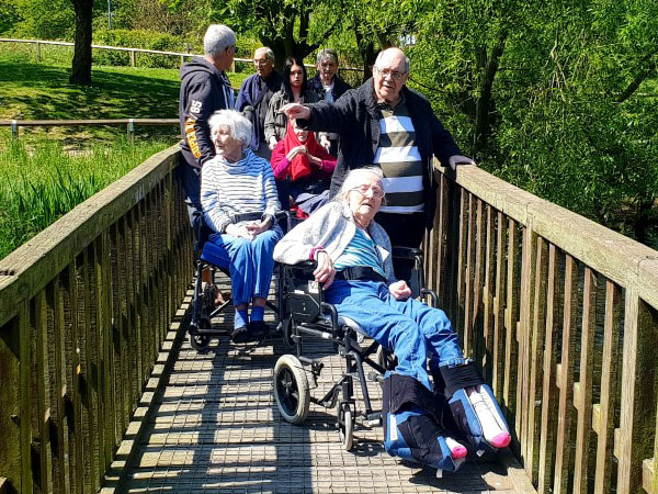 Lukestone Care Home residents outing to Capstone Farm Country Park