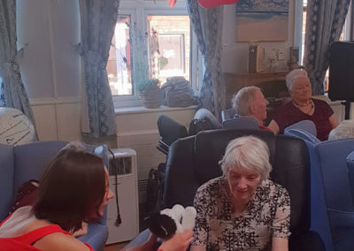 Valentine's Day party at Lukestone Care Home (4 of 4)