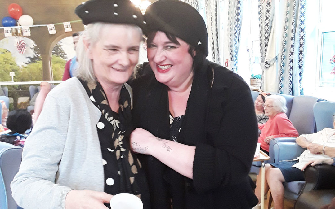 1940s themed party fun at Lukestone Care Home