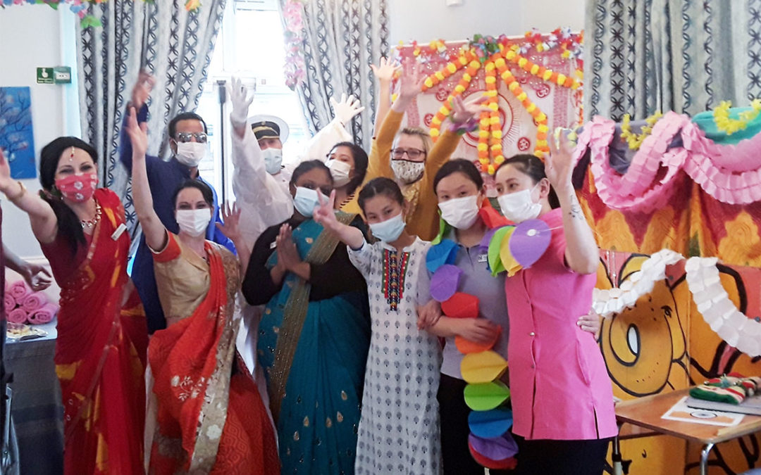 Lukestone Care Home residents enjoy their Cruise to India