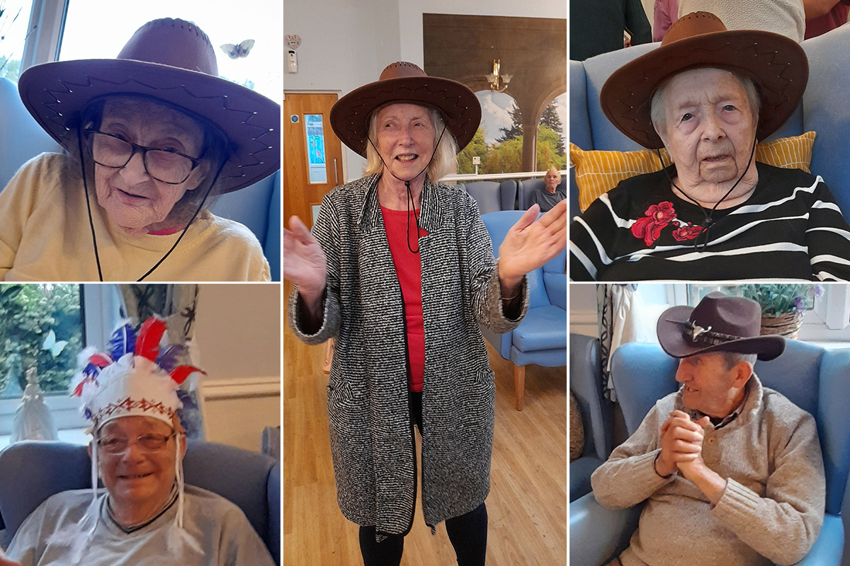 Country and Western themed afternoon at Lukestone Care Home