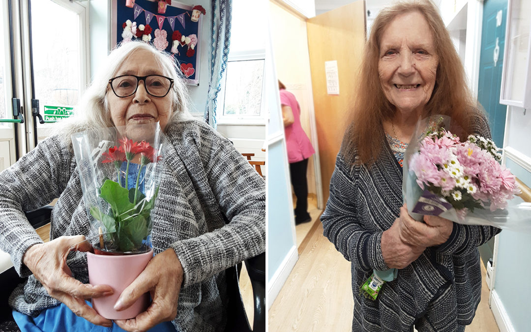 Mothers Day celebrations at Lukestone Care Home