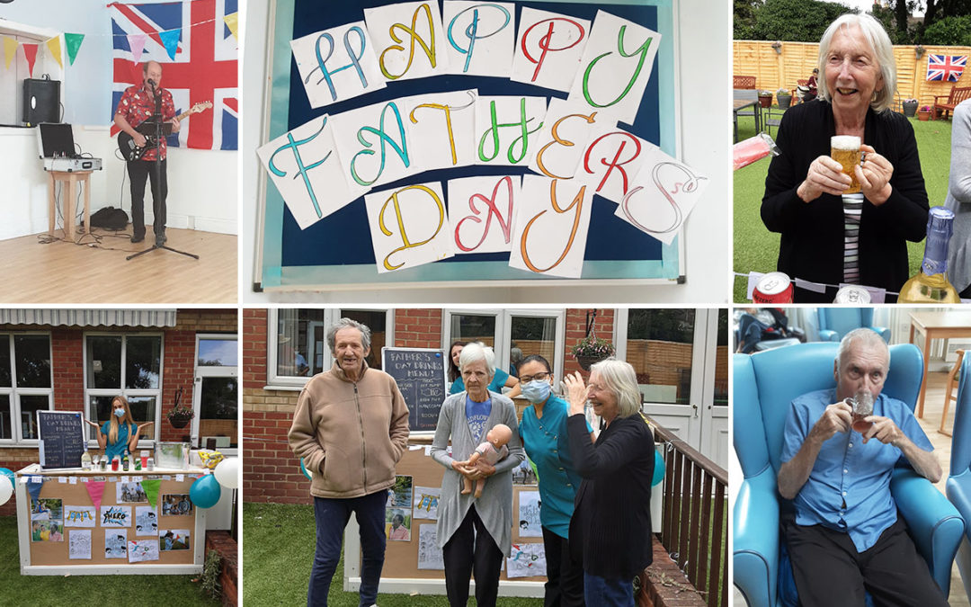 Fathers Day celebrations at Lukestone Care Home