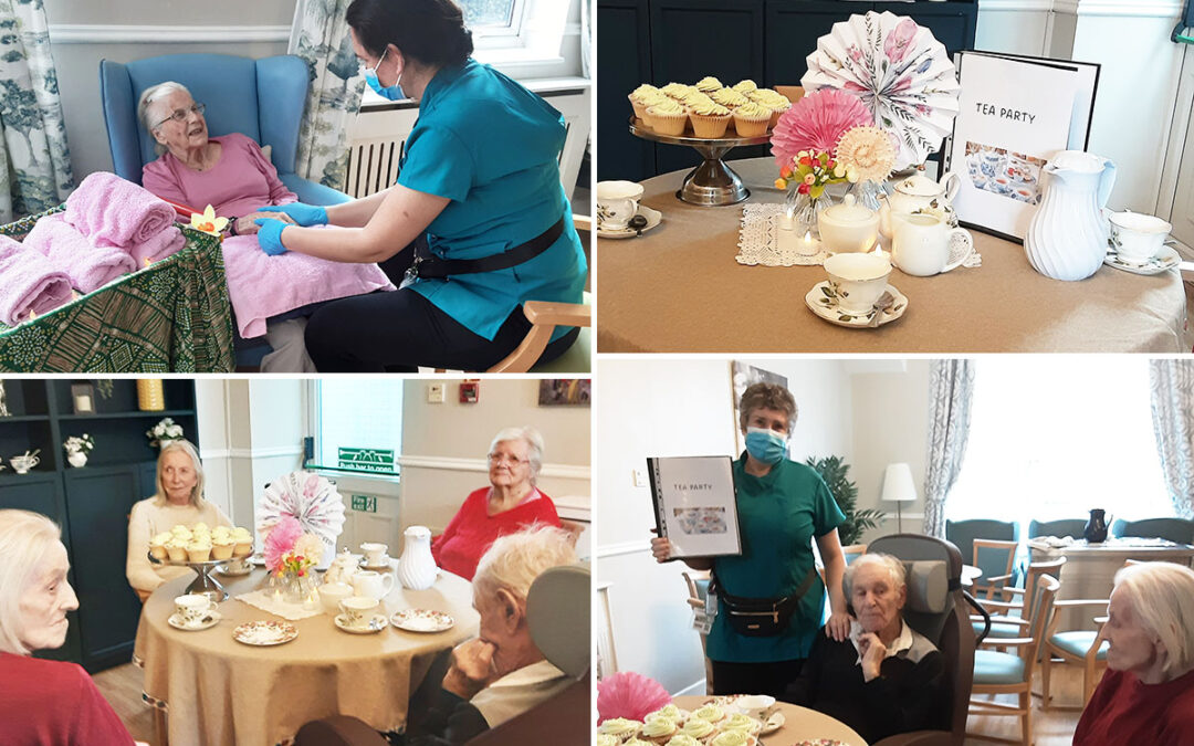 Celebrating Mothers Day at Lukestone Care Home