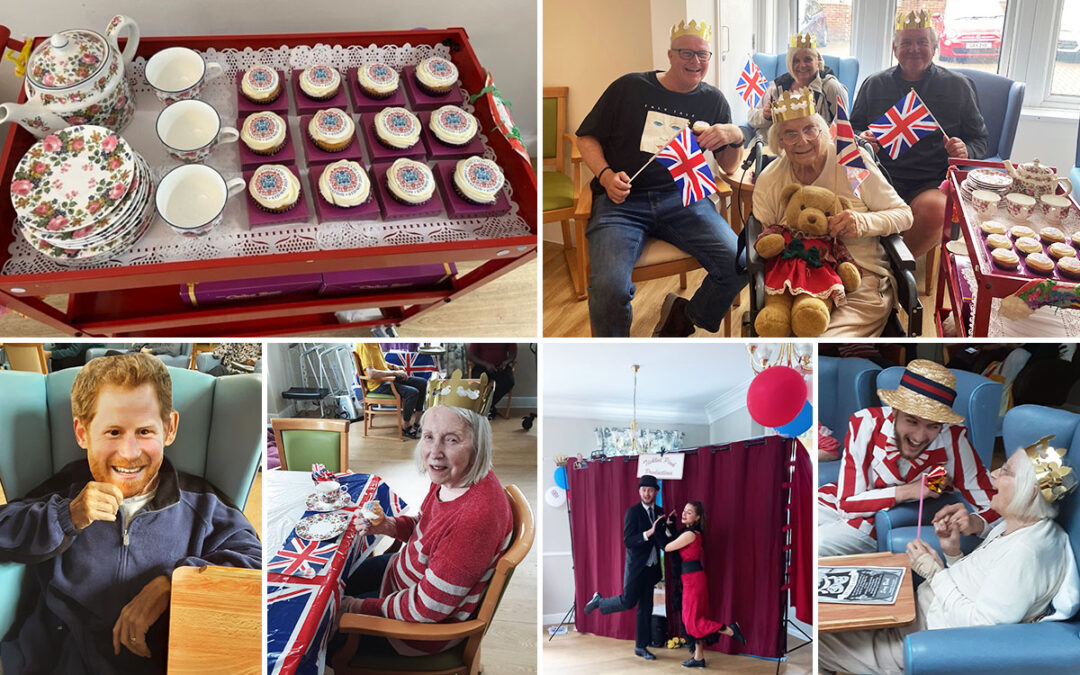Coronation celebrations with Tickled Pink at Lukestone Care Home
