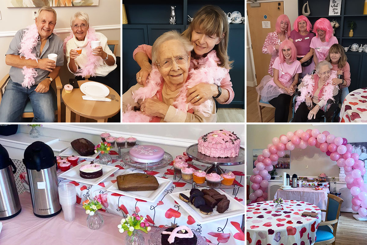 Breast Cancer Awareness at Lukestone Care Home