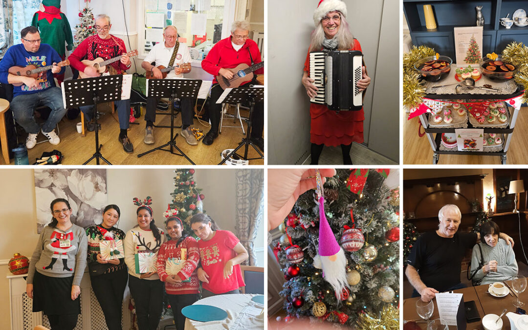 Christmas celebrations throughout December at Lukestone Care Home