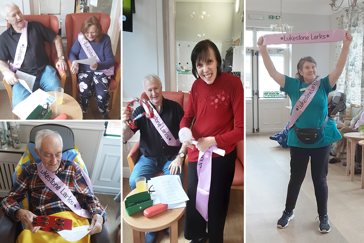 Introducing our Larks at Lukestone Care Home