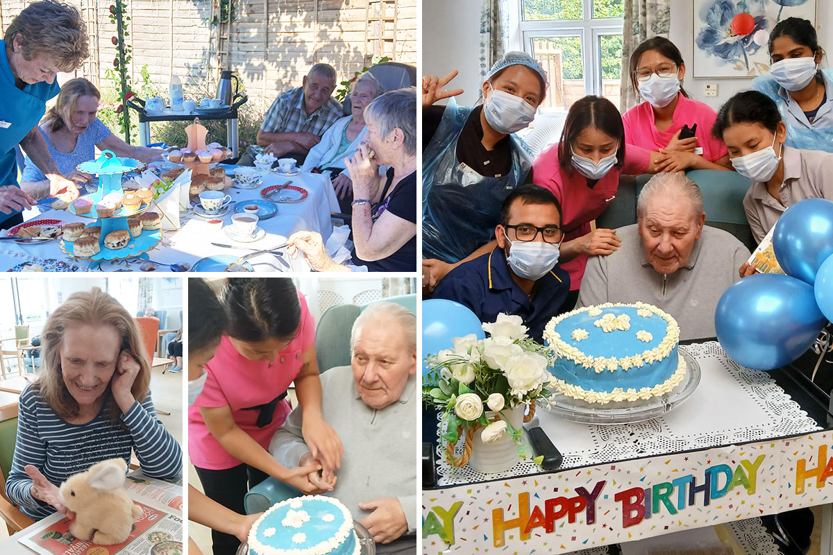 Sunshine, celebrations and a sensory friend at Lukestone Care Home