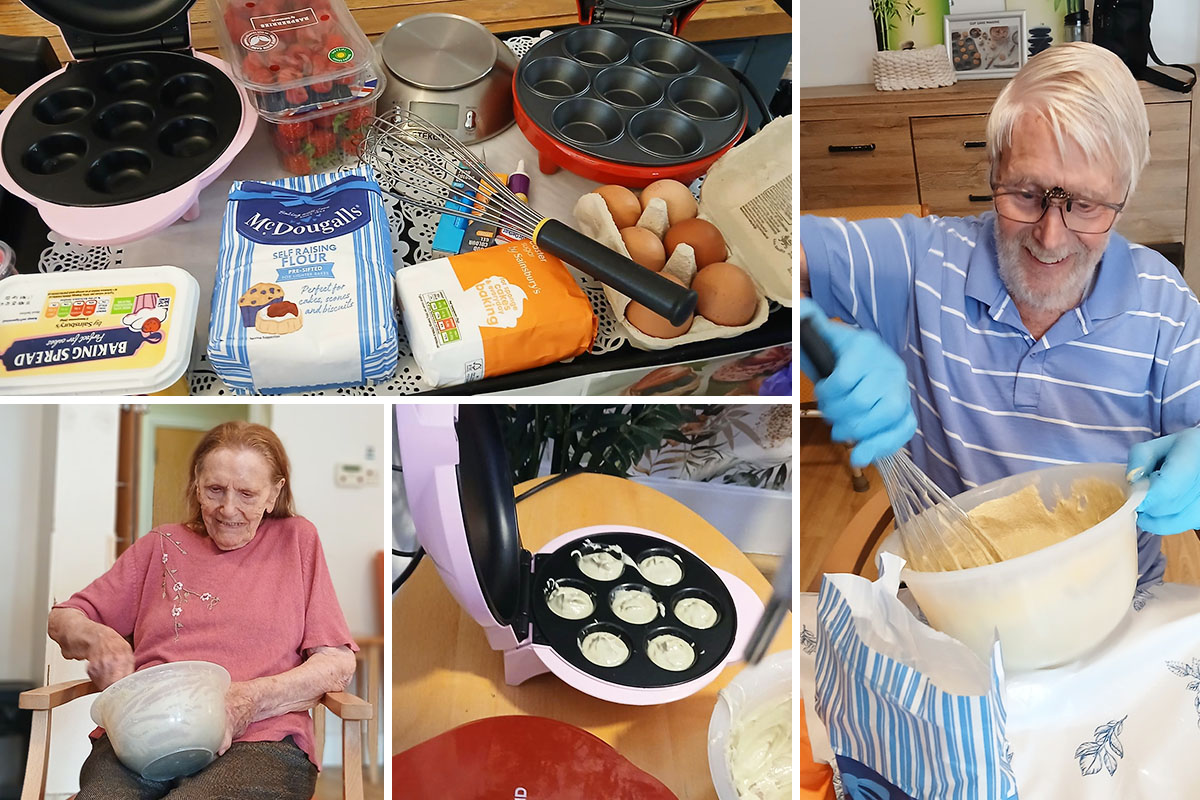 Cupcake creations at Lukestone Care Home