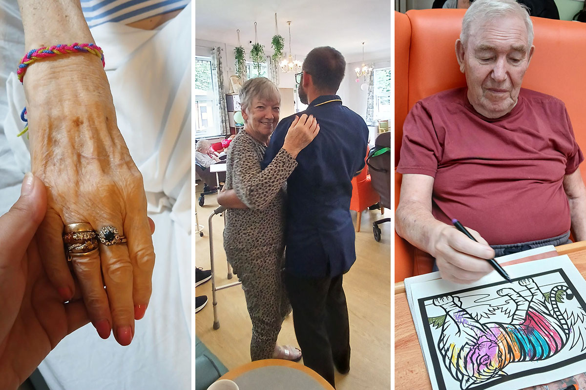 Lukestone Care Home residents celebrate friendship and creativity