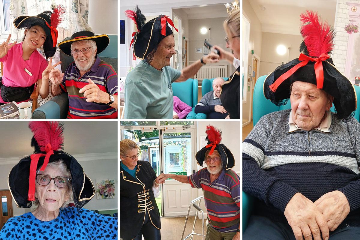 Lukestone Care Home residents share Pirate Day fun