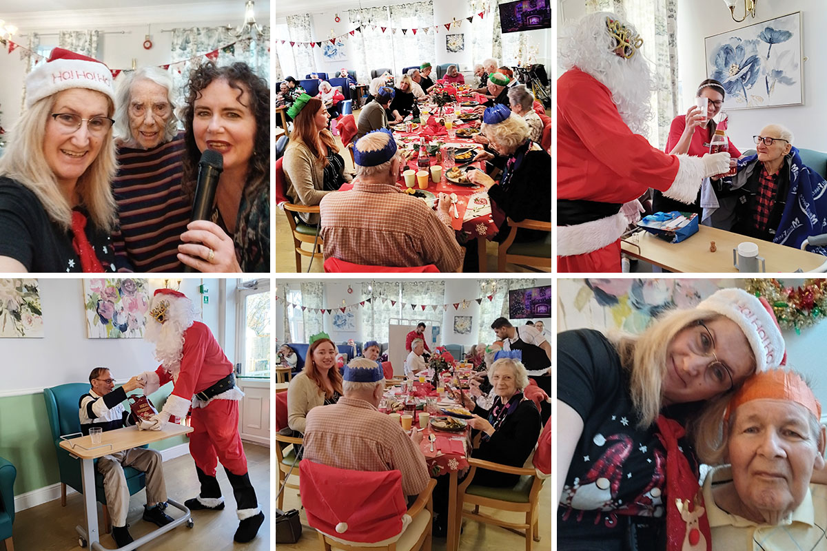 A joyful Christmas celebration at Lukestone Care Home