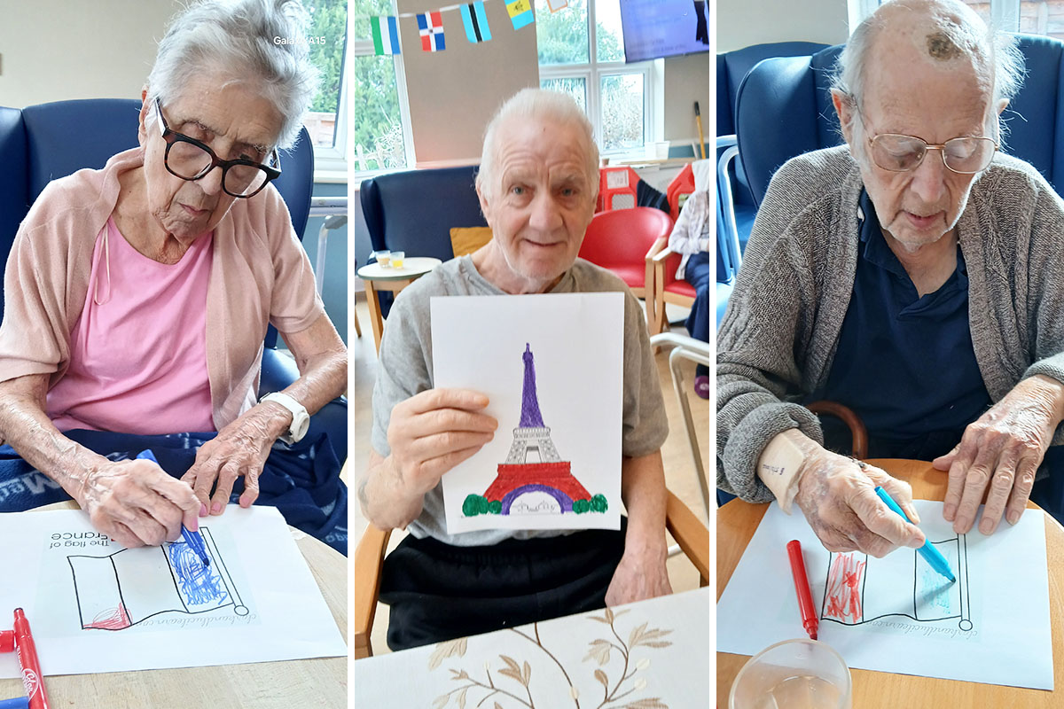 French adventures and Valentine’s celebrations at Lukestone Care Home